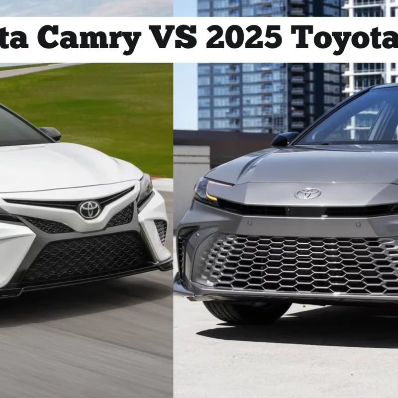 2024 toyota camry and 2025 toyota camry